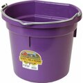 Little Giant Duraflex Plastic Flat Back Bucket P20FBPURPLE6